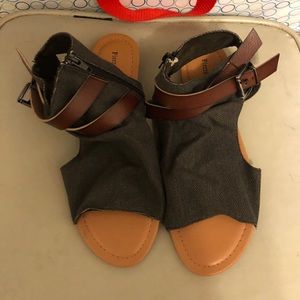 Gray Sandals